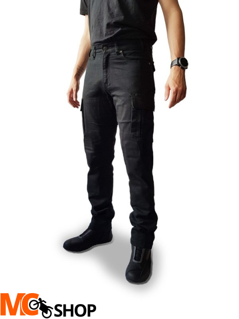 OZONE SPODNIE MOTOCYKLOWE JEANS SHADOW II BLACK OZONE SPODNIE MOTOCYKLOWE JEANS SHADOW II BLACK