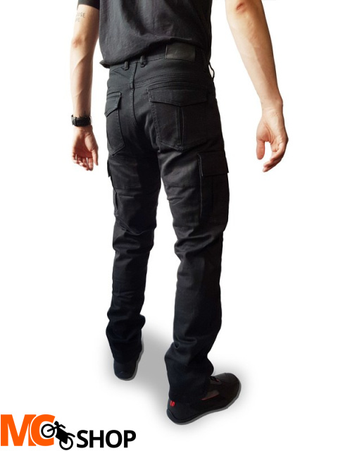 OZONE SPODNIE MOTOCYKLOWE JEANS SHADOW II BLACK OZONE SPODNIE MOTOCYKLOWE JEANS SHADOW II BLACK