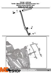 GIVI FB1146 RAMKA/WSPORNIK GPS SMARTPHONE HONDA GIVI FB1146 RAMKA/WSPORNIK GPS SMARTPHONE HONDA