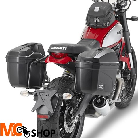 GIVI PL7407 STELAŻ KUFRÓW BOCZNYCH MONOKEY DUCATI GIVI PL7407 STELAŻ KUFRÓW BOCZNYCH MONOKEY DUCATI