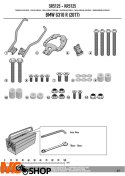 GIVI SR5125 STELAŻ KUFRA CENTRALNEGO BMW G 310 R