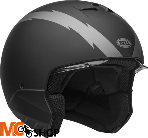 BELL KASK SYSTEMOWY BROOZER ARC MATTE BLACK/GREY BELL KASK SYSTEMOWY BROOZER ARC MATTE BLACK/GREY