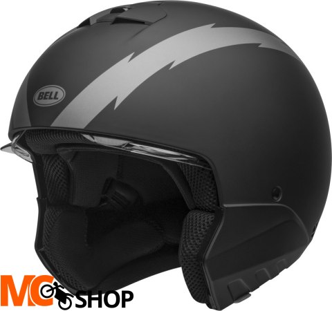 BELL KASK SYSTEMOWY BROOZER ARC MATTE BLACK/GREY BELL KASK SYSTEMOWY BROOZER ARC MATTE BLACK/GREY