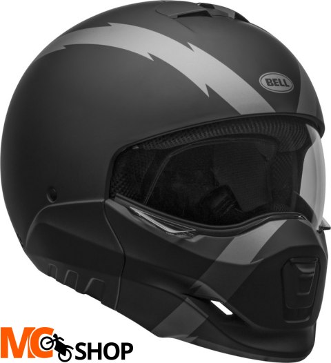 BELL KASK SYSTEMOWY BROOZER ARC MATTE BLACK/GREY BELL KASK SYSTEMOWY BROOZER ARC MATTE BLACK/GREY