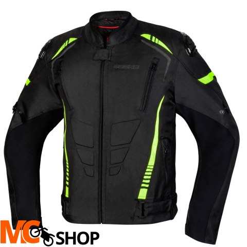 OZONE KURTKA TEKSTYLNA PULSE BLACK/FLO YELLOW OZONE KURTKA TEKSTYLNA PULSE BLACK/FLO YELLOW