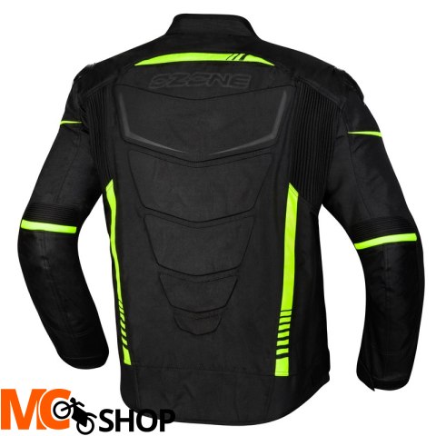 OZONE KURTKA TEKSTYLNA PULSE BLACK/FLO YELLOW OZONE KURTKA TEKSTYLNA PULSE BLACK/FLO YELLOW