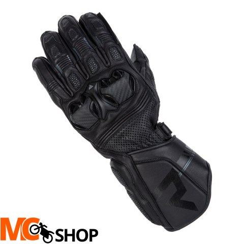 REBELHORN RĘKAWICE SKÓRZANE ST LONG BLACK/GREY REBELHORN RĘKAWICE SKÓRZANE ST LONG BLACK/GREY
