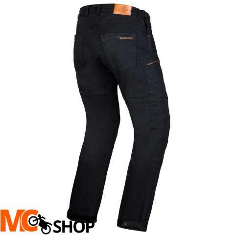 REBELHORN SPODNIE JEANS URBAN III WASHED BLACK
