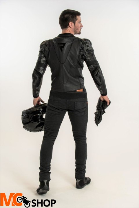 REBELHORN SPODNIE SKÓRZANE REBEL BLACK REBELHORN SPODNIE SKÓRZANE REBEL BLACK