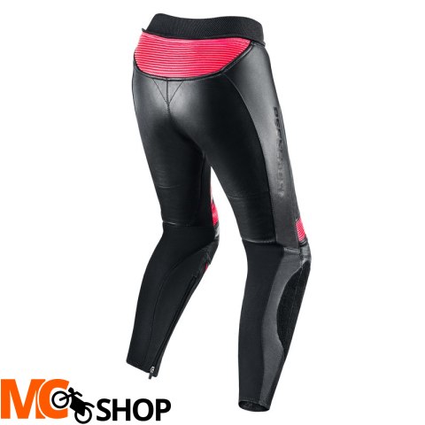 REBELHORN SPODNIE SKÓRZANE REBEL LADY BLACK/PINK REBELHORN SPODNIE SKÓRZANE REBEL LADY BLACK/PINK
