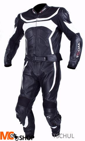TSCHUL KOMBINEZON MOTO SKÓRZANY 725 BLACK-WHITE TSCHUL KOMBINEZON MOTO SKÓRZANY 725 BLACK-WHITE