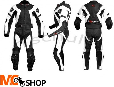TSCHUL KOMBINEZON MOTO SKÓRZANY 736 BLACK-WHITE TSCHUL KOMBINEZON MOTO SKÓRZANY 736 BLACK-WHITE