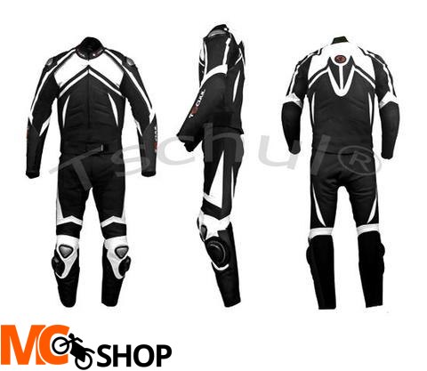TSCHUL KOMBINEZON MOTO SKÓRZANY 750 BLACK-WHITE TSCHUL KOMBINEZON MOTO SKÓRZANY 750 BLACK-WHITE