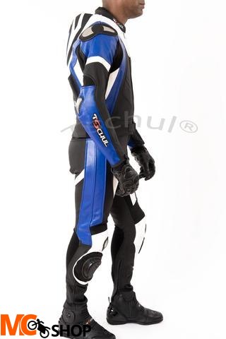 TSCHUL KOMBINEZON MOTOCYKLOWY SKÓRZANY 737 BLUE TSCHUL KOMBINEZON MOTOCYKLOWY SKÓRZANY 737 BLUE
