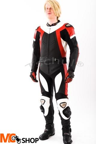 TSCHUL KOMBINEZON MOTOCYKLOWY SKÓRZANY 737 RED TSCHUL KOMBINEZON MOTOCYKLOWY SKÓRZANY 737 RED