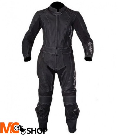 TSCHUL KOMBINEZON SKÓRZANY DAMSKI 666 BLACK