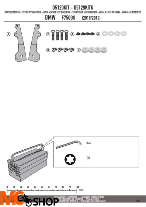 KAPPA D5129KITK MOCOWANIE SZYB KD5127S, KD5127ST KAPPA D5129KITK MOCOWANIE SZYB KD5127S, KD5127ST