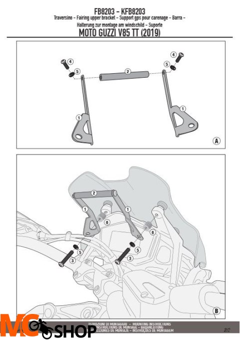 KAPPA KFB8203 POPRZECZKA DO TOREB I MOCOWAŃ GPS