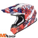 SCORPION KASK OFF-ROAD VX16 ORATIO MATT WH-BL-RED