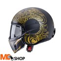 CABERG KASK OTWARTY GHOST MAORI MATT BLACK/GOLD