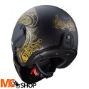 CABERG KASK OTWARTY GHOST MAORI MATT BLACK/GOLD