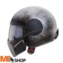 CABERG KASK OTWARTY JET GHOST IRON (STALOWY)