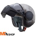 CABERG KASK OTWARTY JET GHOST IRON (STALOWY)