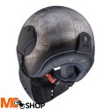 CABERG KASK OTWARTY JET GHOST IRON (STALOWY)