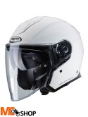 CABERG KASK OTWARTY JET FLYON WHITE BIAŁY POŁYSK