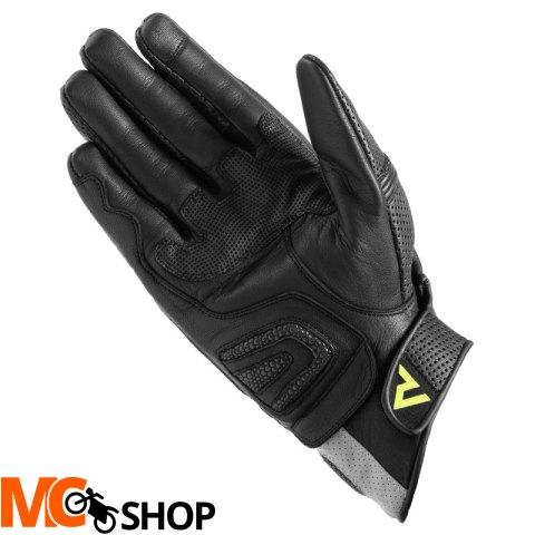 REBELHORN RĘKAWICE SKÓRZANE PATROL SHORT BLACK/GRE REBELHORN RĘKAWICE SKÓRZANE PATROL SHORT BLACK/GRE