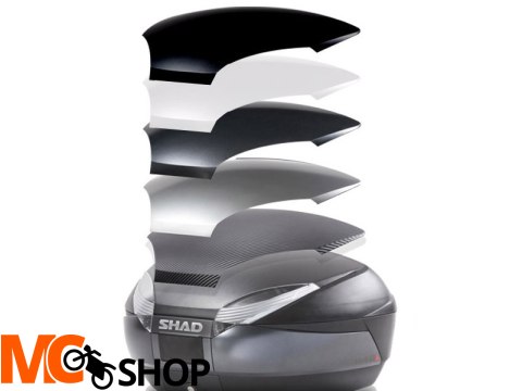 SHAD D0B48306R KUFER SHAD DARK GREY NAKŁADKA+OPARCIE SHAD D0B48306R KUFER SHAD DARK GREY NAKŁADKA+OPARCIE