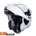 CABERG KASK SZCZĘKOWY FLIP-UP HORUS WHITE METAL