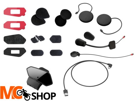 SENA MOCOWANIA, SŁUCHAWKI, MIKROFONY, NAKLEJKI