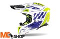 AIROH KASK OFF-ROAD AVIATOR 3 RAMPAGE BLUE GLOSS