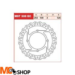 TRW LUCAS MST308EC TARCZA HAMULCOWA PRZÓD KAWASAKI