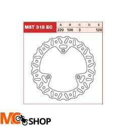 TRW LUCAS MST318EC TARCZA HAMULCOWA PRZÓD YAMAHA Y