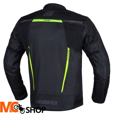 OZONE KURTKA TEKSTYLNA DELTA IV BLACK/FLO YELLOW OZONE KURTKA TEKSTYLNA DELTA IV BLACK/FLO YELLOW