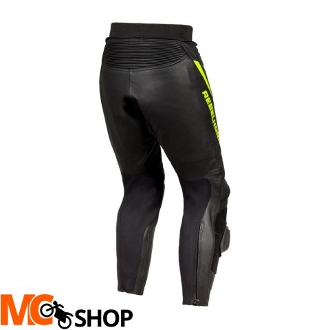 REBELHORN SPODNIE SKÓRZANE FIGHTER BLACK/FLO YELLO REBELHORN SPODNIE SKÓRZANE FIGHTER BLACK/FLO YELLO