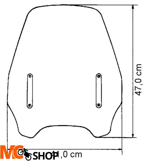 Uniwersalna szyba MRA do motocykli bez owiewek, forma HIGHWAYSHIELD- HI0 (bezbarwna) Uniwersalna szyba MRA do motocykli bez owiewek, forma HIGHWAYSHIELD- HI0 (bezbarwna)
