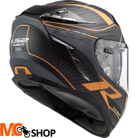 KASK LS2 FF327 CHALLENGER CT2 GRID CARBON ORANGE KASK LS2 FF327 CHALLENGER CT2 GRID CARBON ORANGE