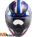 KASK LS2 FF353 RAPID STRATUS BLUE RED WHITE