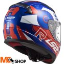 KASK LS2 FF353 RAPID STRATUS BLUE RED WHITE