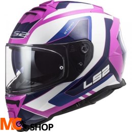 KASK LS2 FF800 STORM TECHY WHITE PINK