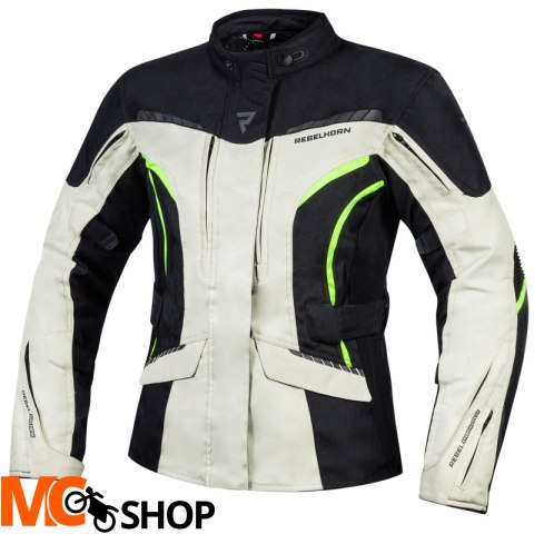 REBELHORN KURTKA TEKSTYLNA HIKER-III LADY Bl/G/F Y REBELHORN KURTKA TEKSTYLNA HIKER-III LADY Bl/G/F Y