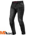 SHIMA JEANSY MOTOCYKLOWE GHOST JEANS BLACK