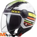 KASK LS2 OF562 AIRFLOW RONNIE WHITE GREEN
