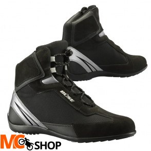 BUSE Buty motocyklowe B50 czarne/srebne BUSE Buty motocyklowe B50 czarne/srebne