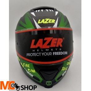 LAZER Kask Motocyklowy RAFALE Oni Zielony Czarny LAZER Kask Motocyklowy RAFALE Oni Zielony Czarny