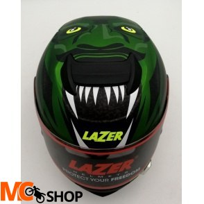 LAZER Kask Motocyklowy RAFALE Oni Zielony Czarny LAZER Kask Motocyklowy RAFALE Oni Zielony Czarny