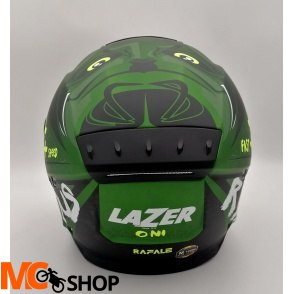 LAZER Kask Motocyklowy RAFALE Oni Zielony Czarny LAZER Kask Motocyklowy RAFALE Oni Zielony Czarny